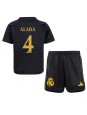 Real Madrid David Alaba #4 Replika Tredje Kläder Barn 2023-24 Kortärmad (+ byxor)
